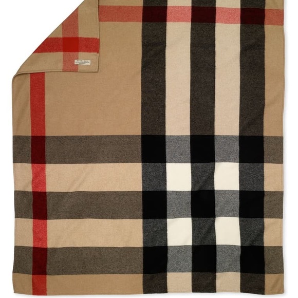 burberry baby blanket